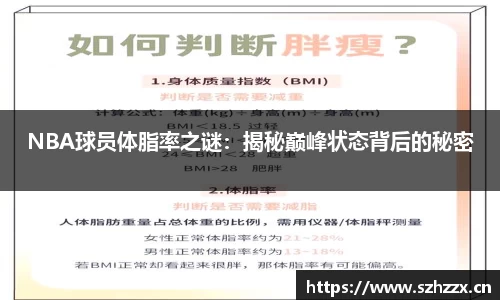 NBA球员体脂率之谜：揭秘巅峰状态背后的秘密